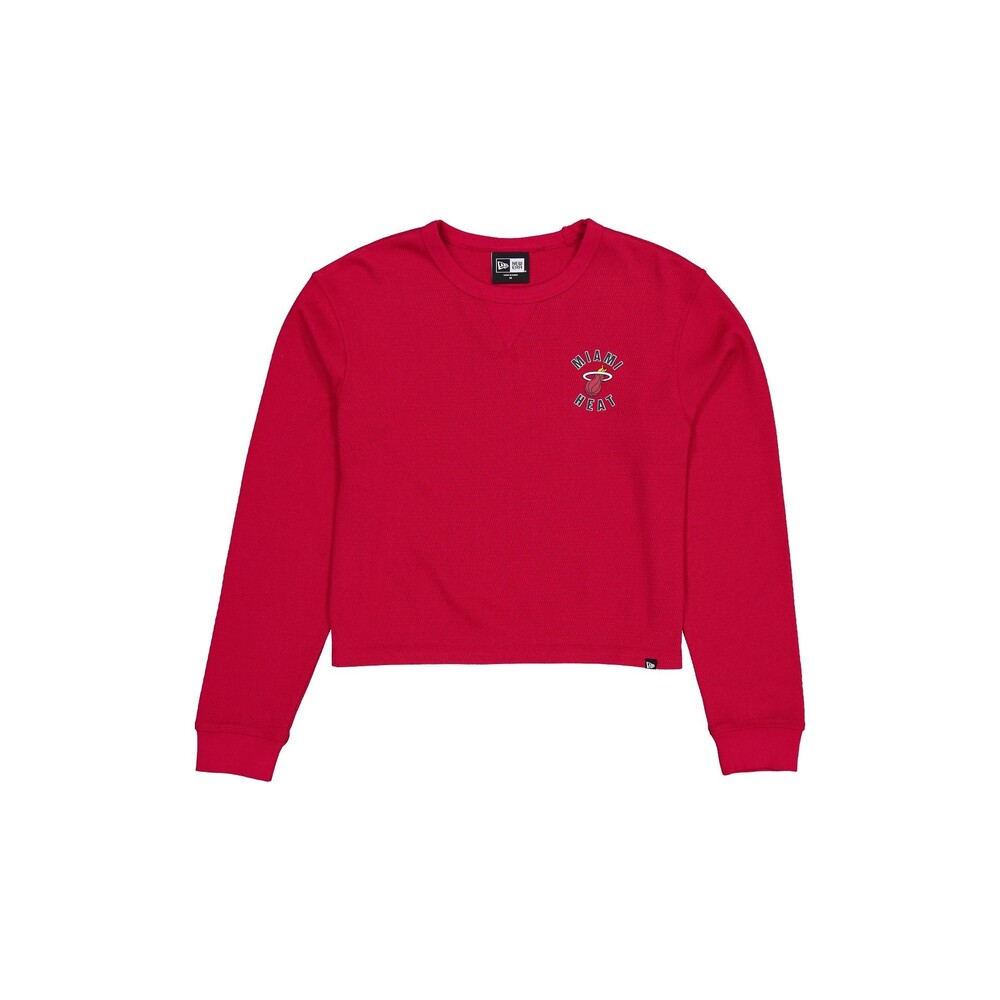 New Era Miami Heat Sport Night T-Shirt Women's Long Sleeve - Size L